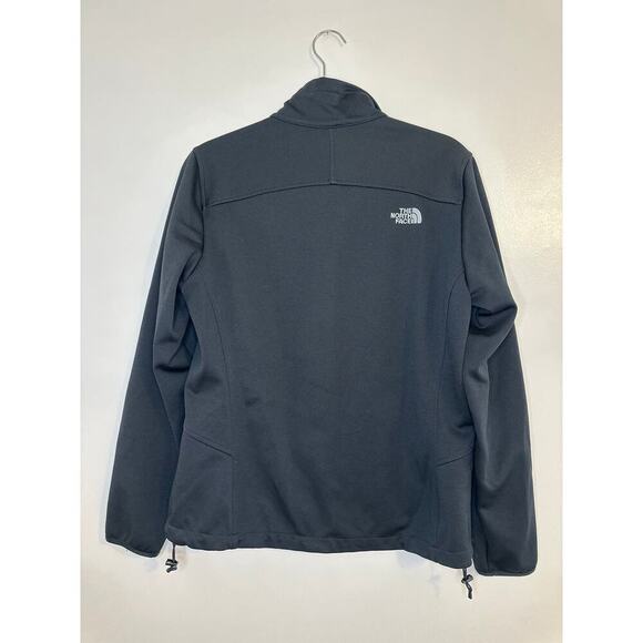 The North Face Womens Apex Soft Shell Black Full Zip Stretch Jacket Large - Picture 2 of 7